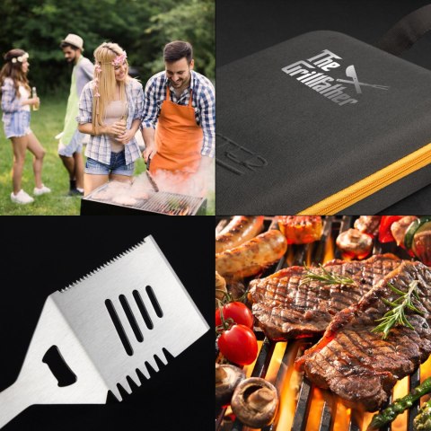 Grillfather BBQ Legend Set - akcesoria do grilla - prezent dla Taty Grillfather BBQ Legend Set - akcesoria do grilla - prezent dla Taty