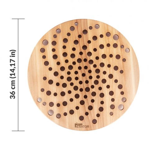 Pizza Aerator Deska na Pizzę Drewniania Okrągła Pizza Aerator Deska na Pizzę Drewniania Okrągła