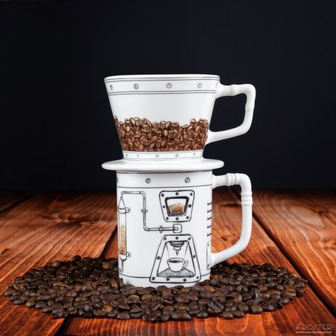Coffeemageddon zestaw do parzenia kawy bez fusów Coffeemageddon zestaw do parzenia kawy bez fusów