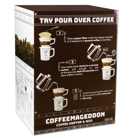 Coffeemageddon zestaw do parzenia kawy bez fusów Coffeemageddon zestaw do parzenia kawy bez fusów