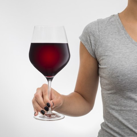 Etui na wino 2 duże kieliszki Walentynki rocznica Etui na wino 2 duże kieliszki Walentynki rocznica