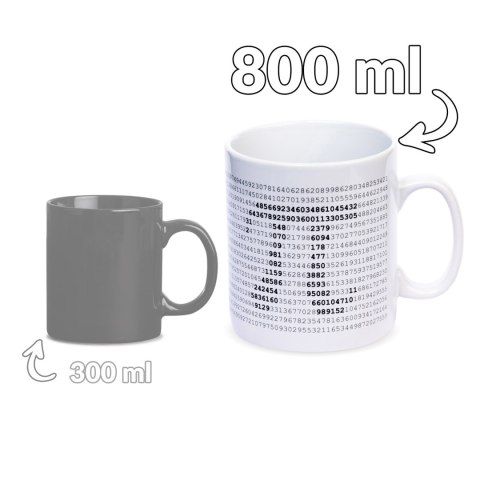 Gigantyczny Kubek Matematyka prezent nauczyciela Gigantyczny Kubek Matematyka prezent nauczyciela