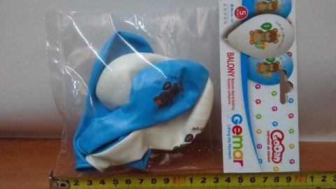 Balony MOJE 1 URODZINY DLA CHŁOPCÓW 5 szt Balony MOJE 1 URODZINY DLA CHŁOPCÓW 5 szt