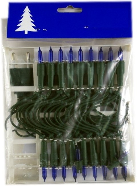Lampki 35szt. NIEBIESKIE Lampki 35szt. NIEBIESKIE