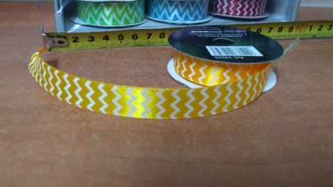 Wstążka satynowa12 szt Wstążka satynowa12 szt