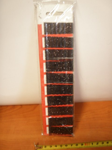 Wsuwki 100szt. czarne brokat | 1288 Wsuwki 100szt. czarne brokat | 1288