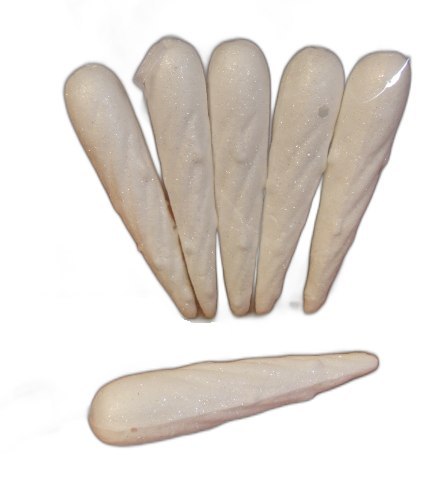 Bombki styropianowe 6szt. sople lodu | MYX4011 Bombki styropianowe 6szt. sople lodu | MYX4011