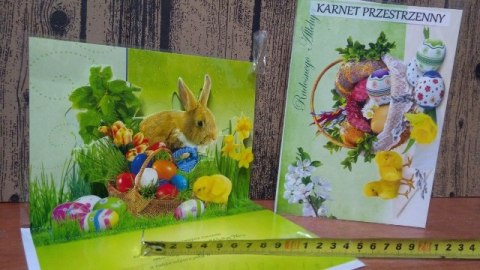 Karnet+koperta duży przestrzenny WIELKANOC OGÓLNY Karnet+koperta duży przestrzenny WIELKANOC OGÓLNY