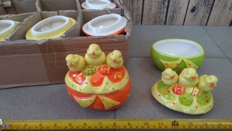 Pojemnik ceramiczny JAJKO | POR6462 Pojemnik ceramiczny JAJKO | POR6462