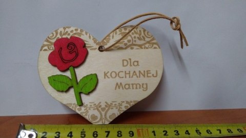 Serce Wiszące "Dla kochanej Mamy" Serce Wiszące "Dla kochanej Mamy"