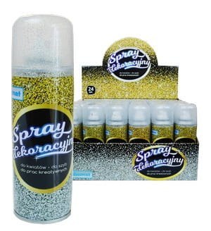 Spray brokat SREBRO Spray brokat SREBRO