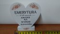 Drewniana Tabliczka "Emerytura"