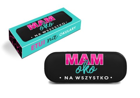 Etui na okulary MAM OKO NA WSZYSTKO Etui na okulary MAM OKO NA WSZYSTKO