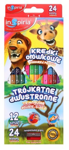 Kredki Dwustronne