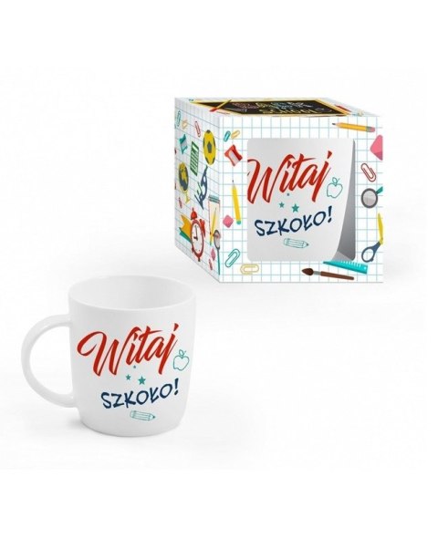 Kubek 330ml NBC WITAJ SZKOŁO Kubek 330ml NBC WITAJ SZKOŁO