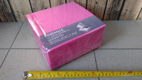 Serwetki 50szt. TENDANCE 38x38cm RÓŻ | 21-77 Serwetki 50szt. TENDANCE 38x38cm RÓŻ | 21-77