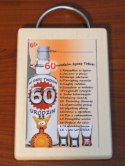 Deska urodziny ''60''