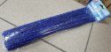 Druciki pluszowe 40szt. 30cm NIEBIESKIE | DPK-09