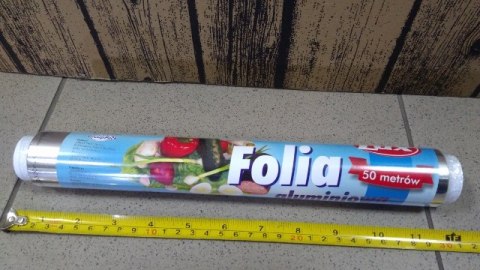 Folia aluminiowa 50m LUX Folia aluminiowa 50m LUX