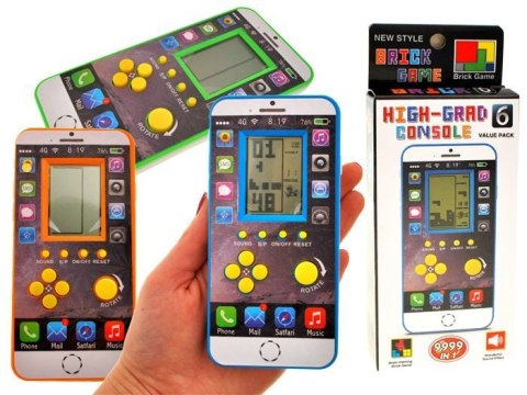 Gra elektroniczna TETRIS kieszonkowa wersja | GR0211 Gra elektroniczna TETRIS kieszonkowa wersja | GR0211