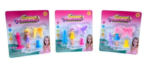 Lalka na blistrze+przebrania MOTYL/ANIOŁ 0257D Lalka na blistrze+przebrania MOTYL/ANIOŁ 0257D