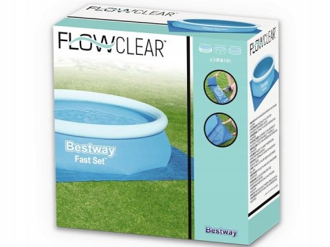 Mata pod basen 335x335cm BESTWAY | 58001 Mata pod basen 335x335cm BESTWAY | 58001