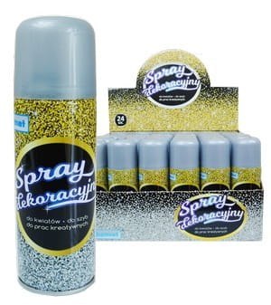 Lakier w sprayu SREBRO 1578 Lakier w sprayu SREBRO 1578