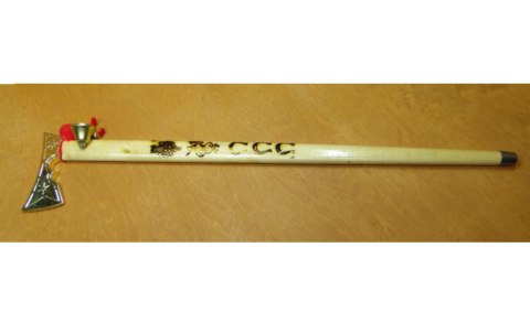 Laska ciupaga z dzwonkiem 51cm | P843 Laska ciupaga z dzwonkiem 51cm | P843