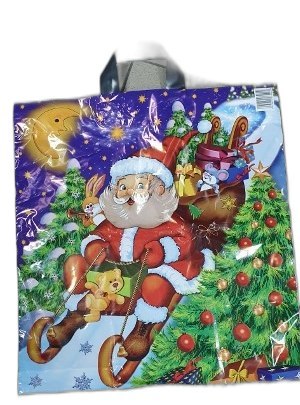 Reklamówka z uchwytem 25szt. MIKOŁAJ Reklamówka z uchwytem 25szt. MIKOŁAJ