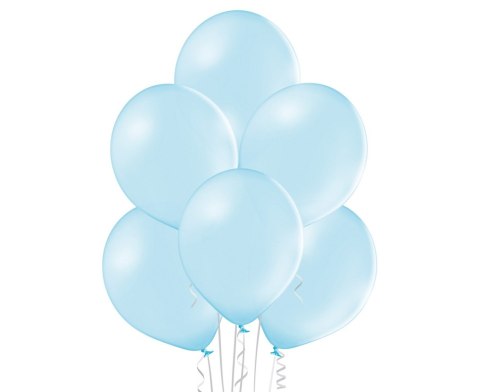 Balony błękitne pastelowe 100 szt. Belbal B105 | GP04-003/03 Balony błękitne pastelowe 100 szt. Belbal B105 | GP04-003/03