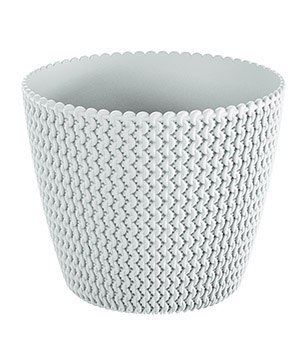 Doniczka SPLOFY 22x18cm biały Doniczka SPLOFY 22x18cm biały