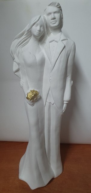Figurka gipsowa 37cm PARA MŁODA | A-39 Figurka gipsowa 37cm PARA MŁODA | A-39