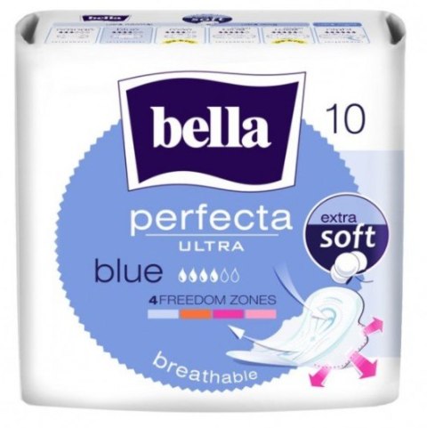 Podpaski Bella Perfecta Blue Ultra 10 SZT Podpaski Bella Perfecta Blue Ultra 10 SZT