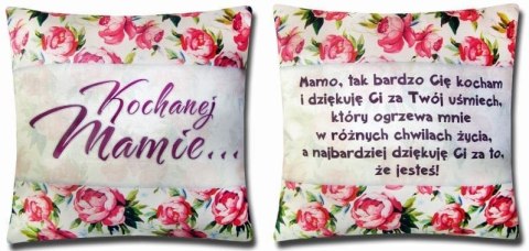 Poduszka Kwiaty Kochanej Mamie S96 Poduszka Kwiaty Kochanej Mamie S96