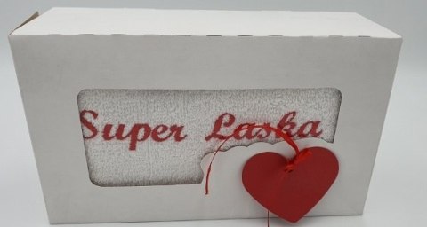 Ręcznik w pudełku 50x100 SUPER LASKA Ręcznik w pudełku 50x100 SUPER LASKA