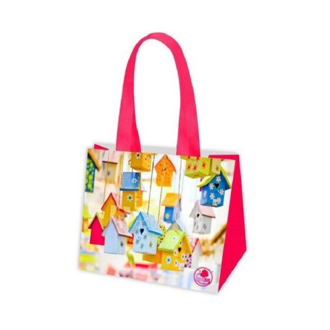 Torba ekologiczna 34 x 16 x h 26 cm DOMKI Torba ekologiczna 34 x 16 x h 26 cm DOMKI