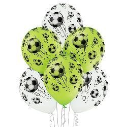 Balony Football 30cm 6 szt. | BN06-258 Balony Football 30cm 6 szt. | BN06-258