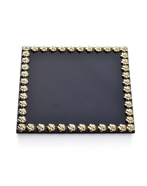 ELIA BLACK podstawka 20x20xh1cm ELIA BLACK podstawka 20x20xh1cm