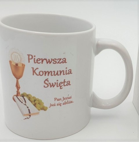 Kubek ceramiczny Pamiątka Pierwszej Komunii Świętej Kubek ceramiczny Pamiątka Pierwszej Komunii Świętej