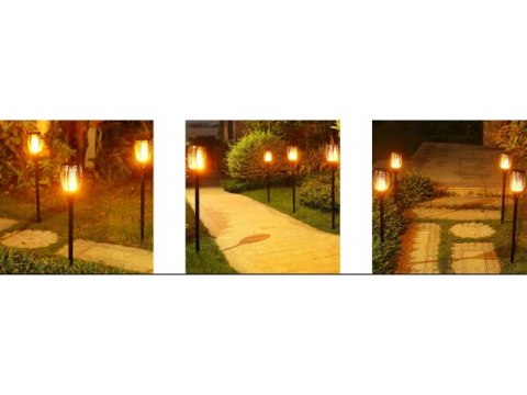Lampa solarna pochodnia DUŻA 78cm | 5900 Lampa solarna pochodnia DUŻA 78cm | 5900