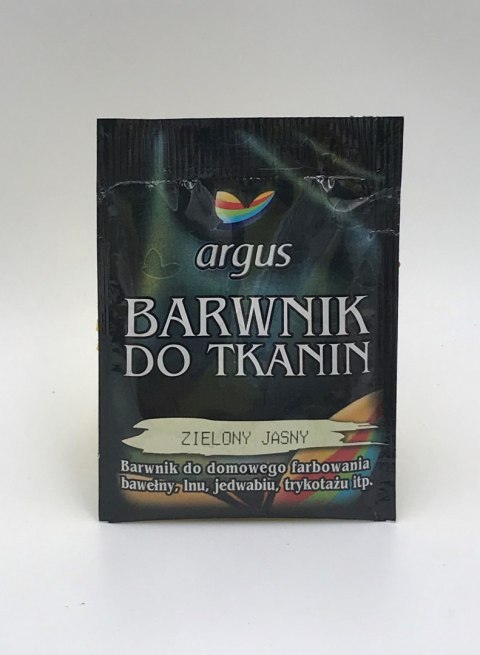 Barwnik do tkanin bez gotowania zielony jasny Barwnik do tkanin bez gotowania zielony jasny