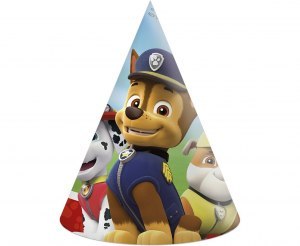 Czapeczki papierowe "Paw Patrol - Ready For Action" 6szt. sym. 89442 Czapeczki papierowe "Paw Patrol - Ready For Action" 6szt. sym. 89442