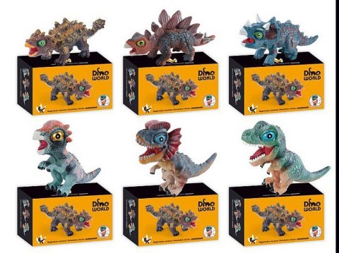 Dinozaur na baterie 25,5x8,5x8,5cm Dinozaur na baterie 25,5x8,5x8,5cm