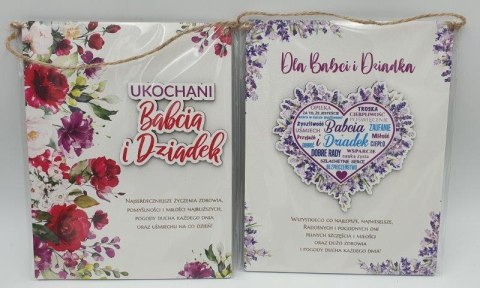 Dyplom 23x18 cm Dla Babci i Dziadka Dyplom 23x18 cm Dla Babci i Dziadka