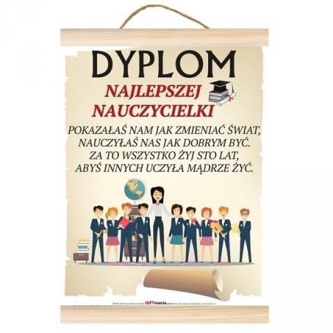 Dyplom Najlepszej Nauczycielki Dyplom Najlepszej Nauczycielki