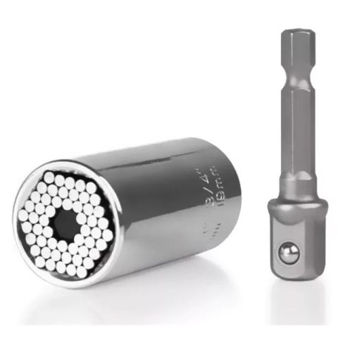 Klusz klucze nasadka uniwersalna klucz nasadowy 7-19mm 1/4 3/4 0849 Klusz klucze nasadka uniwersalna klucz nasadowy 7-19mm 1/4 3/4 0849