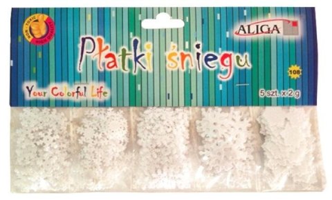Konfetti płatki śniegu 2g. | MT-0249 Konfetti płatki śniegu 2g. | MT-0249