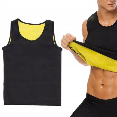 Koszulka neoprenowa fitness męska odchudzająca 15839_L Koszulka neoprenowa fitness męska odchudzająca 15839_L
