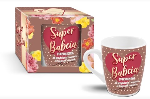 Kubek baryłka 300ml - Super Babcia Kubek baryłka 300ml - Super Babcia