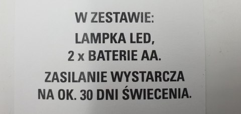 Lampion + lampka LED Lampion + lampka LED